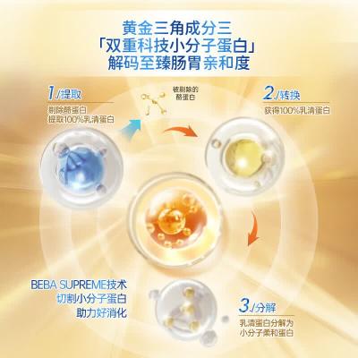 新版 德国雀巢BEBA至尊奶粉1+段800g